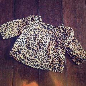 Leopard Fleece for Newborn